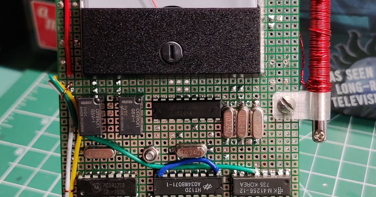 10 LED EMF Meter Replica - Assembled (r2) by Johnny Electronic on Tindie