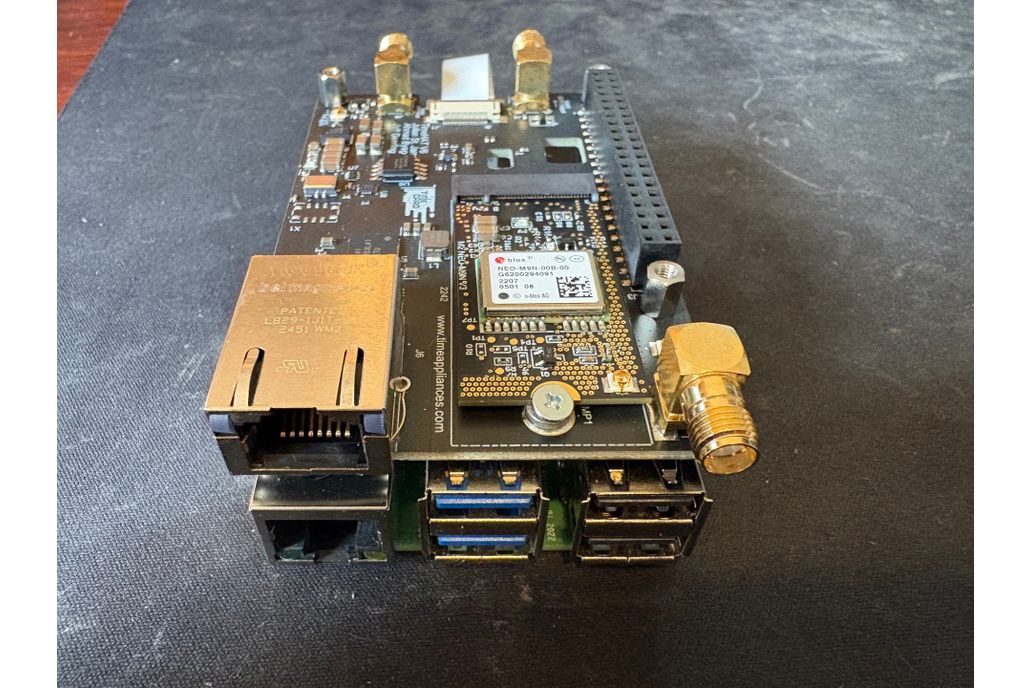 TimeHAT - I226 NIC with PPS In/Out for RPI5 from TimeAppliances on