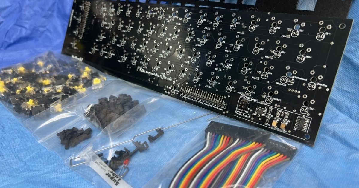 MechBoard64 Commodore Mechanical Keyboard - Kit by AmericanRetro.shop on Tindie
