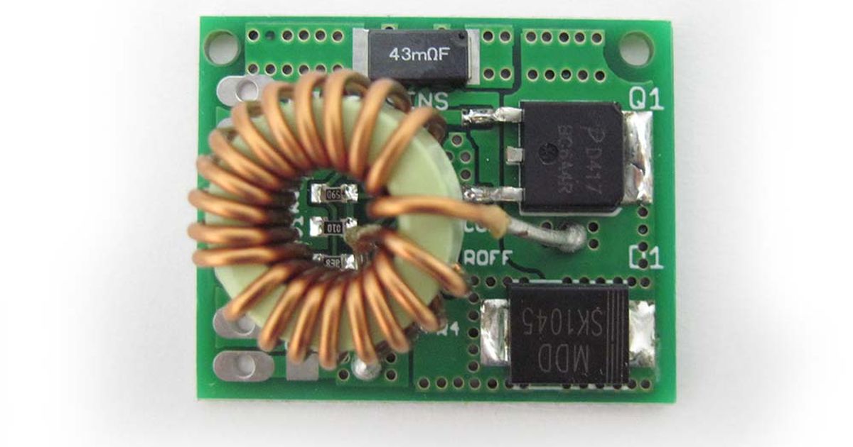 LED driver 5A buck 6-20V from forled on Tindie