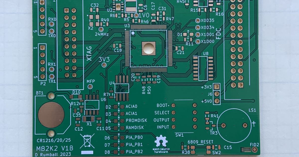Microbox Bare PCB for the Microbox 2K2 (MB2K2) from The AVED store on Tindie